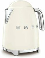 Чайник Smeg KLF03CREU, кремовый, 1.7л, мощность 2400Вт, двухслойный
