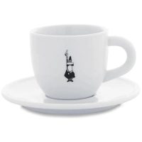 Кофейный набор Bialetti Y0TZ099 2 предмета 1 персона цвет белый