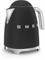 Чайник электрический SMEG KLF03BLMEU / мощность 2400 Вт / черный матовый