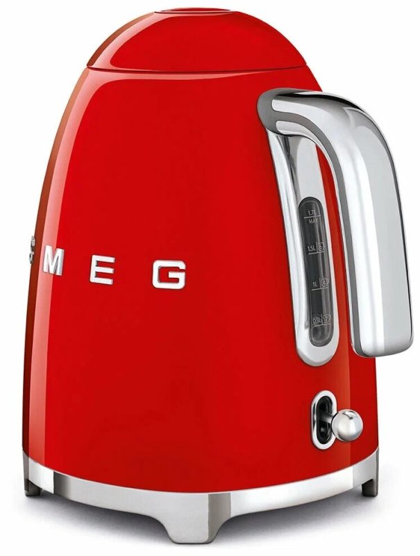 Чайник металлический Smeg KLF03RDEU Красный