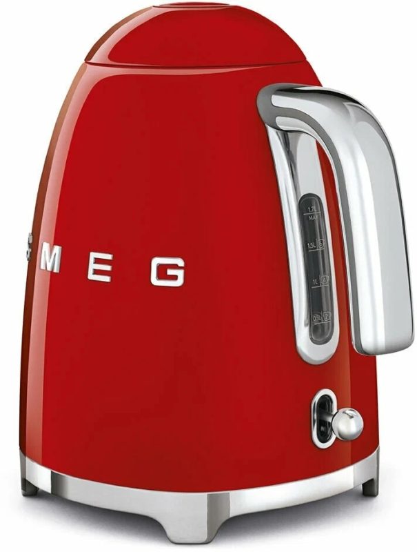 Чайник металлический Smeg KLF03RDEU Красный