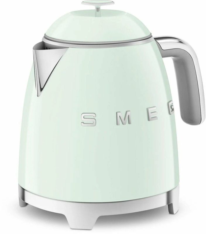 Электрический чайник Smeg Мини чайник электрический, 0.8 л, пастельный зеленый KLF05PGEU